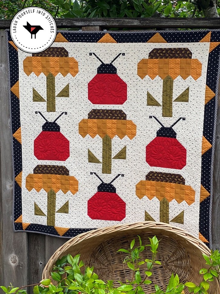 Lolli's Garden Digital Quilt Pattern — Laugh Yourself Into Stitches